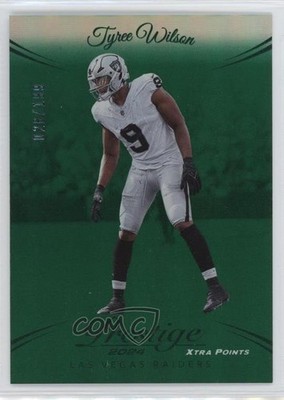 2024 Panini Prestige Xtra Points Green Premium /199 Tyree Wilson #160 3hd