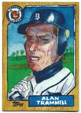 2025 Topps Shoebox Treasures by Andy Friedman #70 Alan Trammell Detroit Tigers