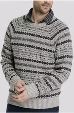 Men's Sweater Goodfellow  Co Jacquard Pullover, size L