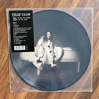 Billie Eilish When We All Fall Asleep Where Do We Go? PICTURE DISC Vinyl  .˚   .