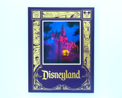 1985 Disneyland The First Thirty Years Book Vintage Hardcover Travel 80s CA