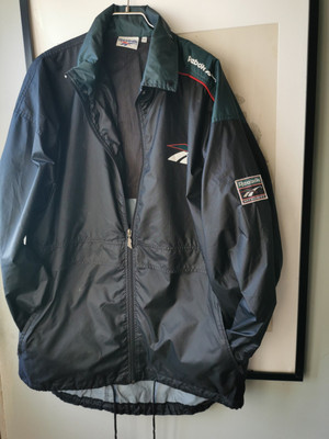 90s Reebok INTEGRITY Waterproof Zip Up Hooded Sports Jacket Mens Large  UK