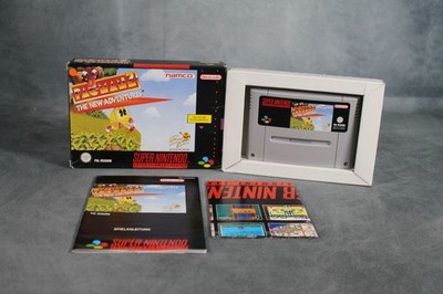 SNES Pac-Man 2 The New Adventures in OVP mit Anleitung Super Nintendo PAL Spiel