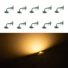 Kit éclairage échelle HO série complète de 10 LED blanc chaud pour maquettes