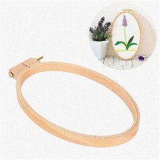 Adjustable Wooden Embroidery Hoop for Cross Stitch