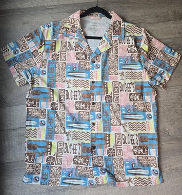 BUC-EE'S 2025 TIKI HAWAIIAN CAMP SHIRT SIZE M NEW BUCEES NWOT