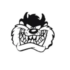 taz 5 vinyl car sticker, decal, window oracal 651