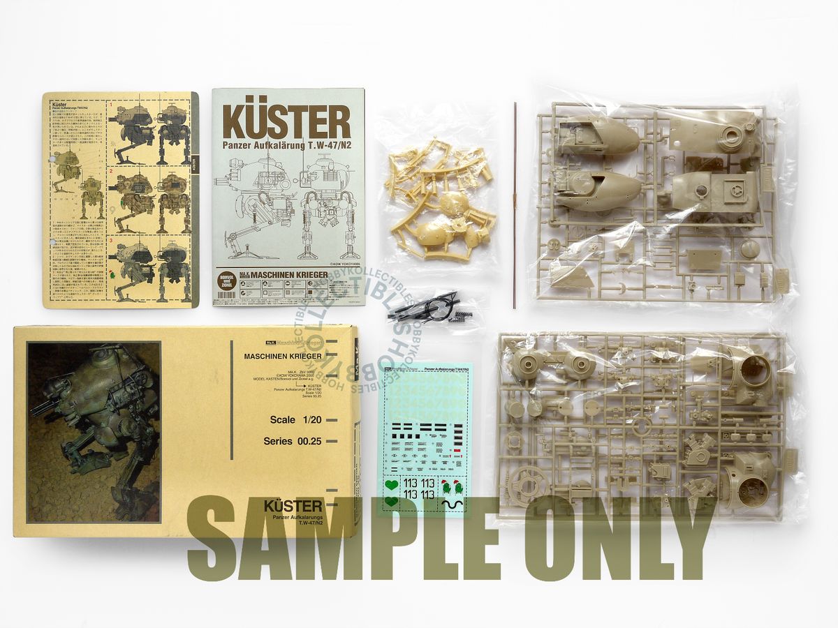 KÜSTER PanzerAufklärungs T.W. 47/N2 1/20 MODELKASTEN 1/20 