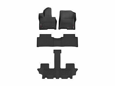 WeatherTech FloorLiner For 2022 Kia EV6 (2nd Row Only) - Black, Laser-Measured Protection - View #3
