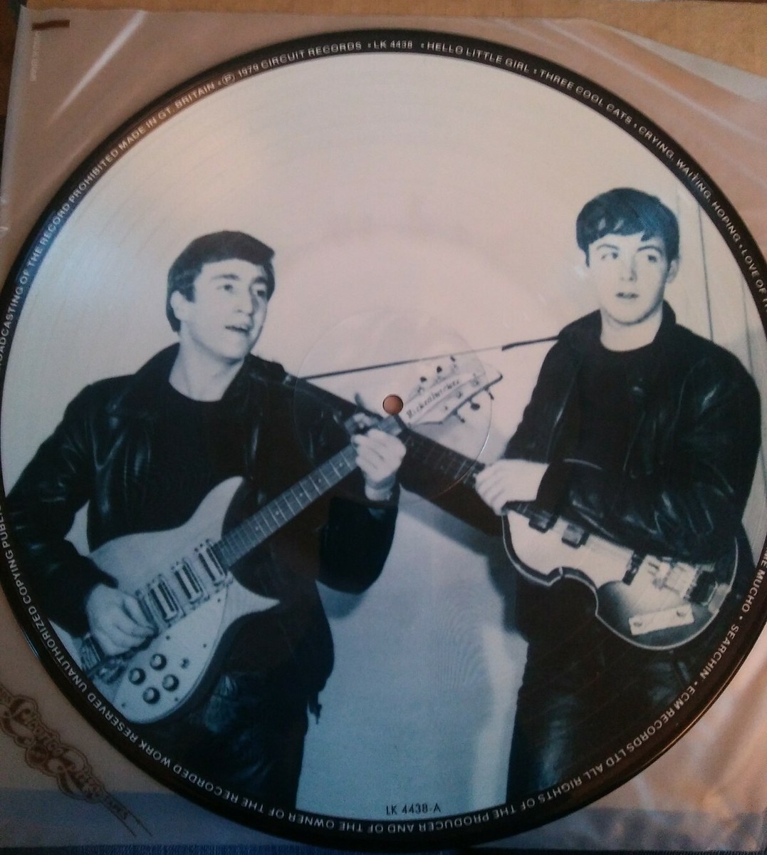 THE BEATLES UK PICTURE DISC****LOOKS UNPLAYED****CIRCUIT RECORDS
