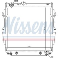 KüHler WasserküHler MotorküHler Passend FüR Toyota Land Cruiser J7 3.0 TD