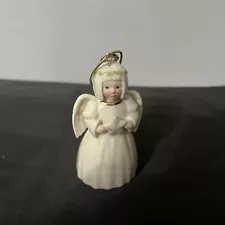 Lenox Holiday Cheer Collection Porcelain Angel Ornament with 24K Gold