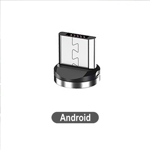 3-in-1 540° Magnetic Fast Charger Cable For Apple Micro USB Type-C Samsung LG US - Picture 14 of 16