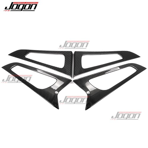 2019-2025 For Genesis G70 Sport Advanced Side Door Panel Strip Cover Trim Carbon - Picture 11 of 11