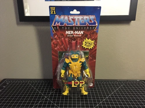 MASTERS OF THE UNIVERSE MER-MAN LOP 21 NEW