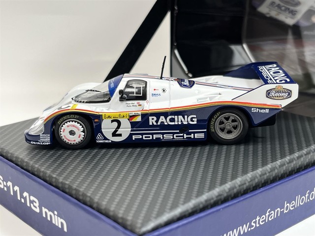 Porsche 956K #2 1000km Nürburgring Record Lap Nordschleife 6:11,13 Min 1983 in 1:12 scale by WERK 83