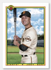 JOEY BART 2020 Bowman Baseball Oversized 1990 Bowman Card 5x7 #/49