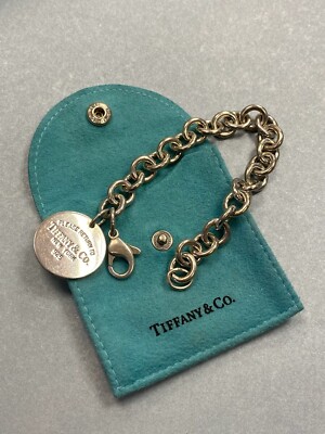 TIFFANY & CO Please Return To NEW YORK 925 STERLING SILVER CHARM