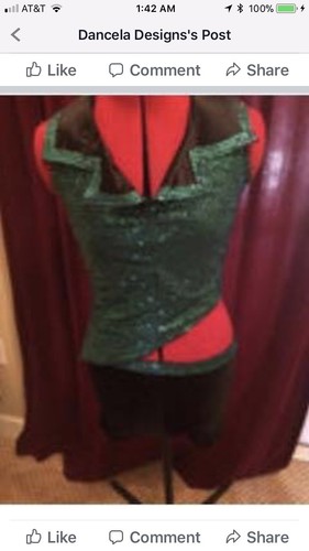 Custom Made 2pc Jazz Tap Competition Costume