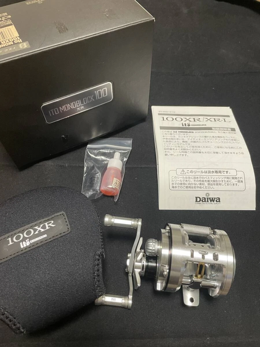 DAIWA & MEGABASS ITO MONOBLOCK 100XR Baitcast Reel [ Open Box