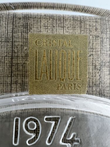 Lalique 1974 Jahresteller Silber Pennies (Sous d'Argent) 10. in Serie Box NOS - Bild 3 von 18