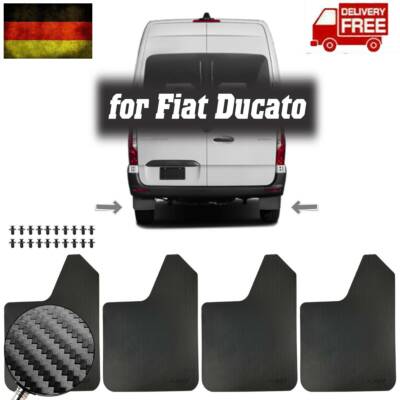 4Stk Vorne Hinten Schmutzfänger Spritzschutz für Fiat Ducato Peugeot Boxer Auto
