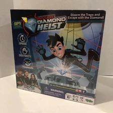 Mission: Diamond Heist, Spy Mystery Board Game, Ages 6+, NEW