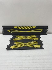 3pc Lot Of Tyco Specially Tracks 1x 15  Squeeze Track 2x 9  Lane Changer