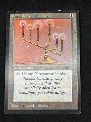 Magic the Gathering MTG Candelabra of Tawnos Artifact
