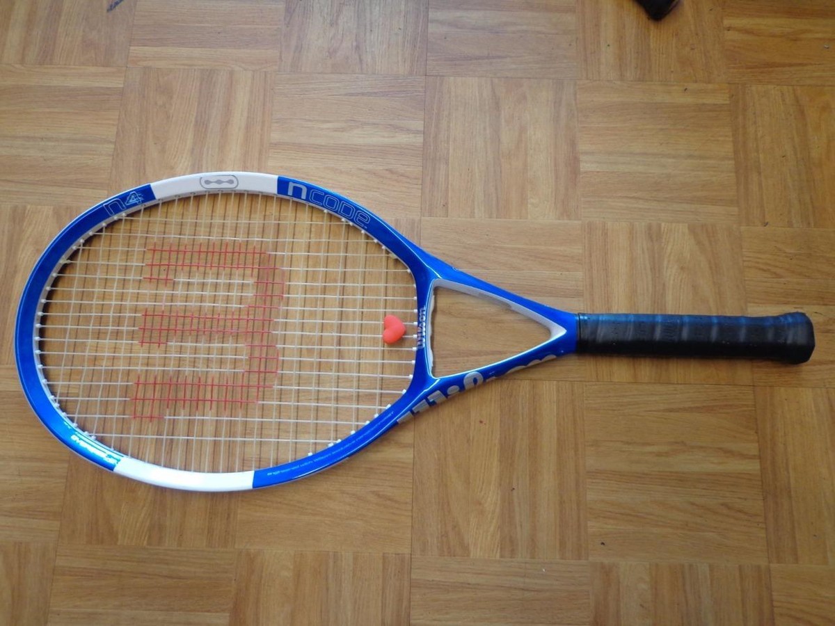 ペナントレース Wilson N Fury Hybrid Oversize 110 sq Tennis Racket 4-1/4