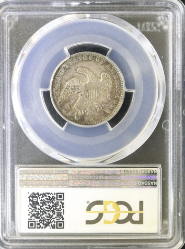 1835 Capped Bust Quarter PCGS Graded XF45 CAC! - Picture 2 of 4