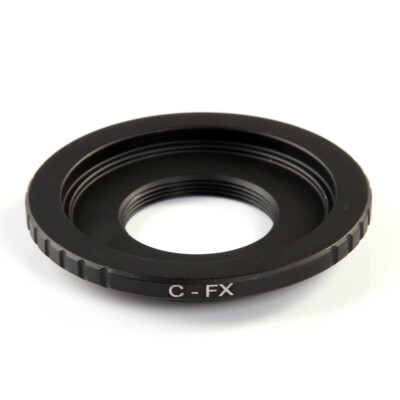 C-Mount to Fujifilm X Adapter - Fits X-Pro1/X-T4 - 16mm CCTV & Cine Lens Support