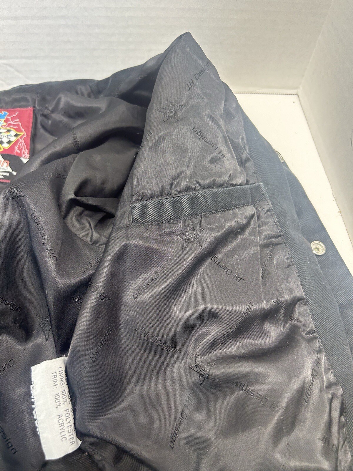 Disney x Jh Design Mickey Mouse Friends Snap Button Racing Jacket Youth XL image 10