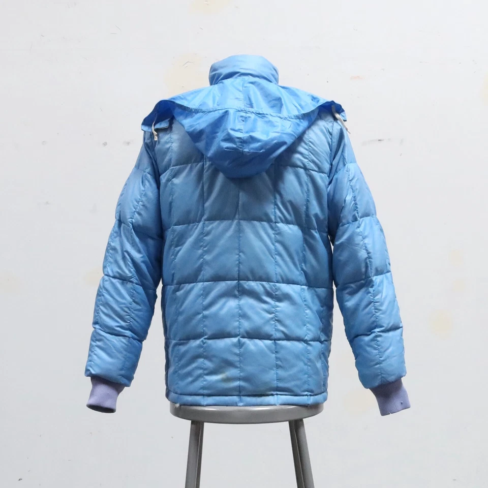 Vintage 70s Gerry Quilted Down Puffer Jacket Size M L Made in USA Hiking - Image 3 of 4