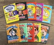 Vintage 1986 Garbage Pail Kids You Pick The Series Magnetic Packs Wrappers Look!