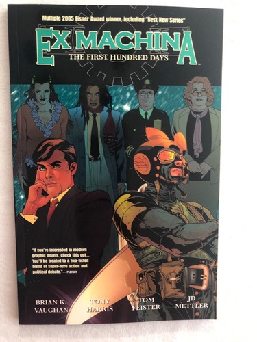 Ex Machina Vol. 1 & 2: The First Hundred Days/Tag (WildStorm Productions 2005) - Picture 3 of 10