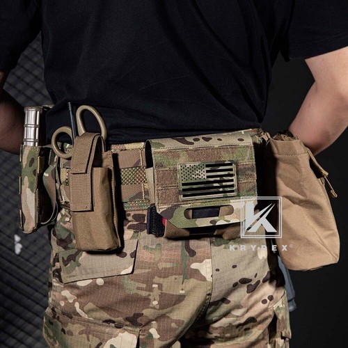 KRYDEX American Flag Patches USA Flag Tactical Badges Mil-spec Camouflage Camo - Picture 9 of 16