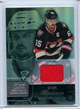 2015-16 Fleer Showcase Flair Materials #6 Erik Karlsson D
