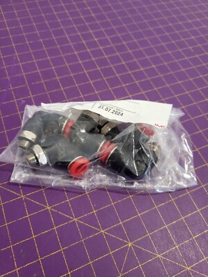 IMI Norgen Pneufit C02470818 fitting, swivel adaptor, elbow, G1/8, 8mm 5Stk