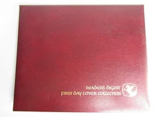 First Day Of Issue Stamps Readers Digest U.S.Collection In Album 1980 - 1984