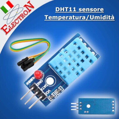 DHT11 Sensor misst Temperatur und relative Luftfeuchtigkeit Modul kompatibel Arduino