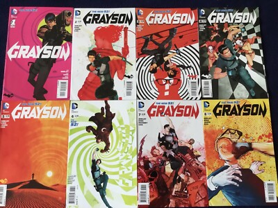Grayson 1-20, Annual 1-3 & Futures End 1 DC Comics Batman Joker Robin Catwoman
