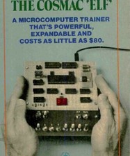 BUILD THE COSMAC ELF 1802 FIRST HOMEBUILT COMPUTER DIY PLANS  MANUAL ON CD