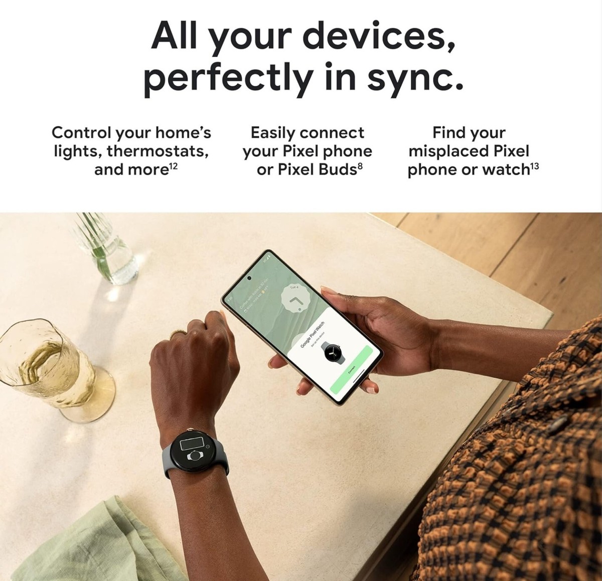 Google Pixel Watch 41mm Gold Stainless Steel Smartwatch