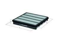 Mahle Original LX2750 Luftfilter FüR Toyota Lexus