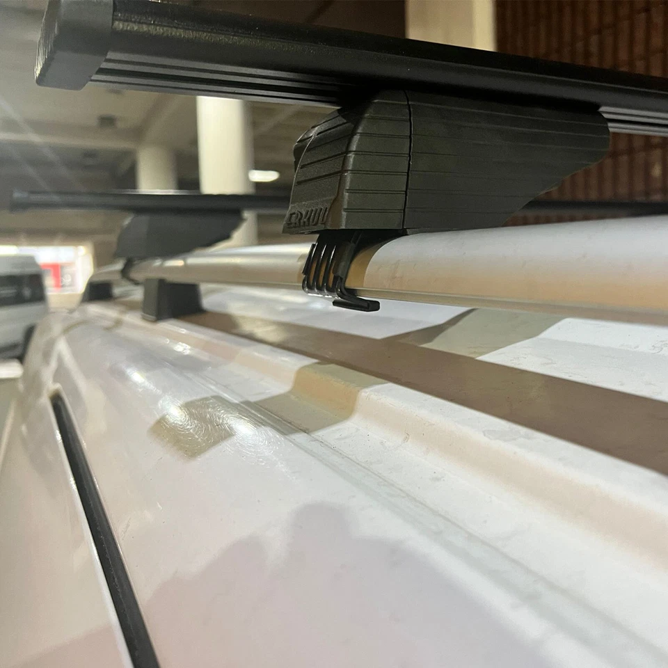 2 piezas barras transversales negras para SUV Subaru Forester 2019- Foto 4 de 4