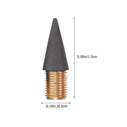6 Pcs Bleistiftkopf Student Forever-Bleistiftminen Bleistifte Ohne Spitze - Bild 9 von 12