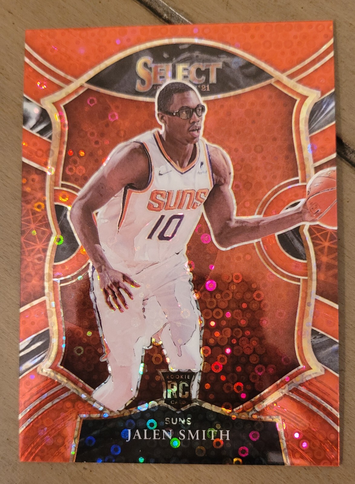 Jalen Smith 2020-21 Select Concourse Rookie RC H2 Red Disco Prizm /49