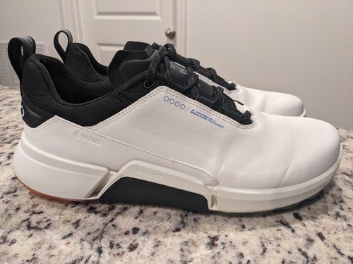 Scarpe ECCO Golf Biom H4 Uomo Taglia 10/10.5 Erik Van Rooyen Edition Bianco