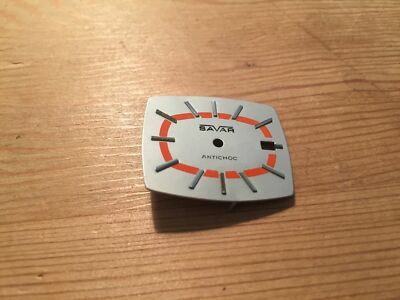 Zifferblatt Kugel - Savar - Stoßfest - 28 x 24 mm - für Uhr